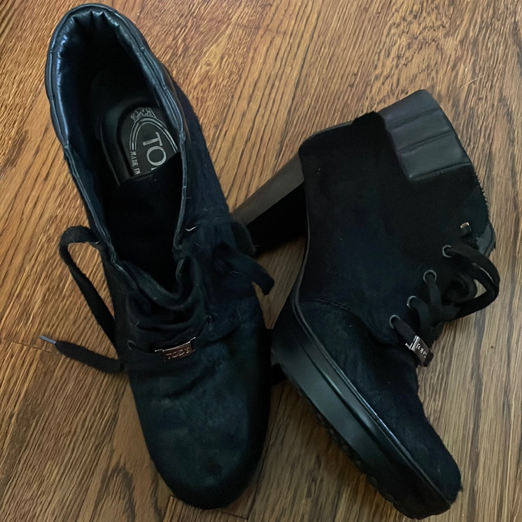Tod’s Pony Hair Booties - 8/12 M